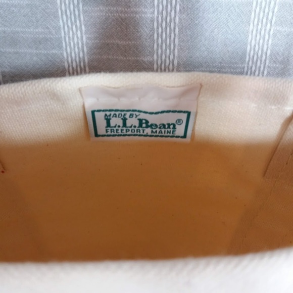 LL Bean Boat and Tote Small Dark Green Bag Purse - Picture 2 of 3